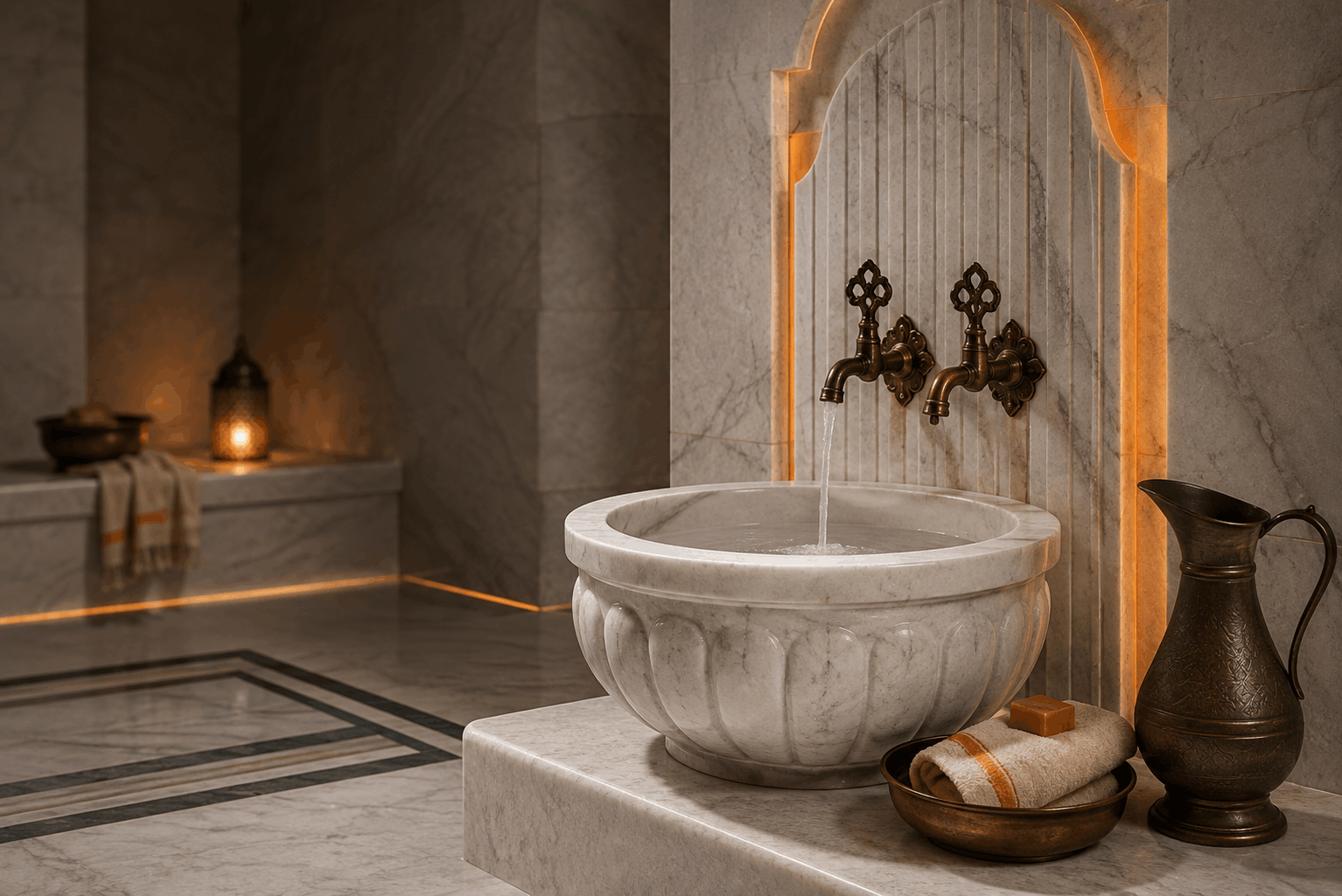 Adana hamam kurnası, Adana mermer kurna, Adana hamam malzemeleri ve Adana hamam kurnaları